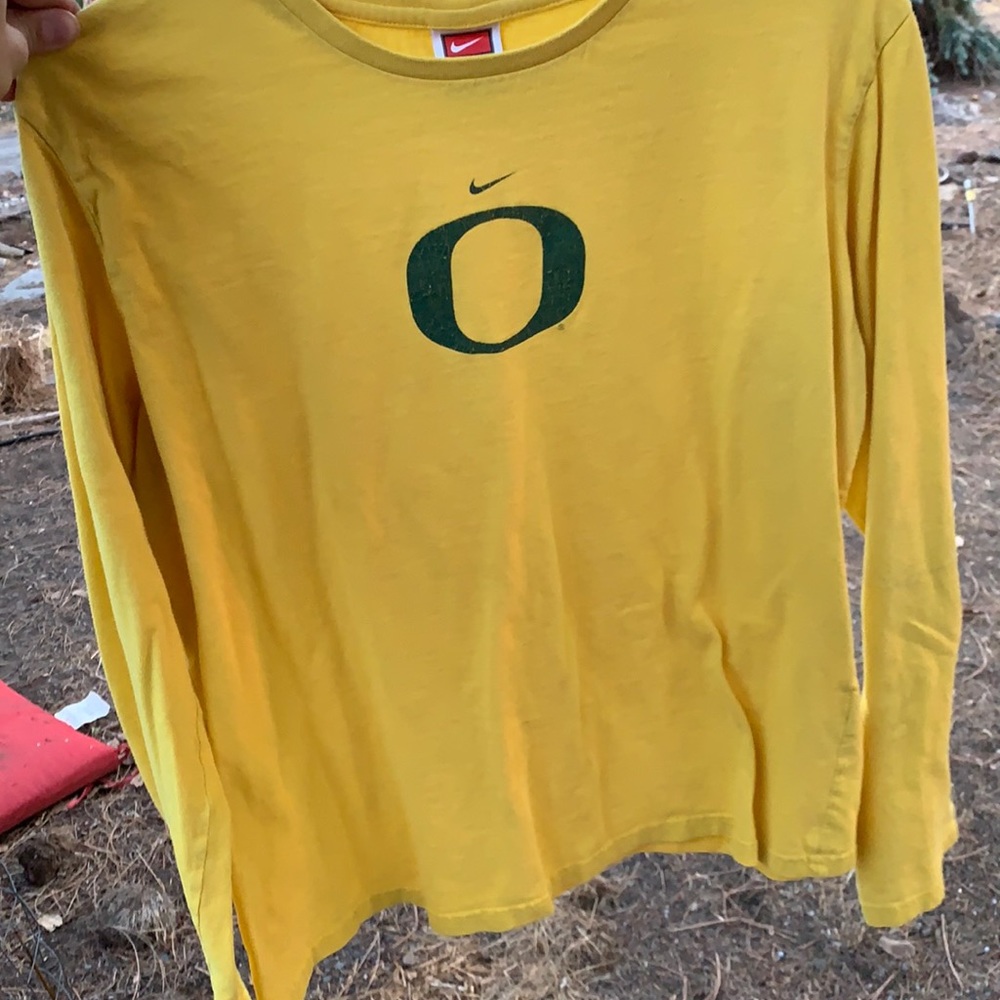 Nike Oregon Ducks Long Sleeve Tee Shirt